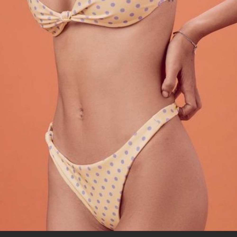 For Love and Lemons Limoncello Bikini Bottoms